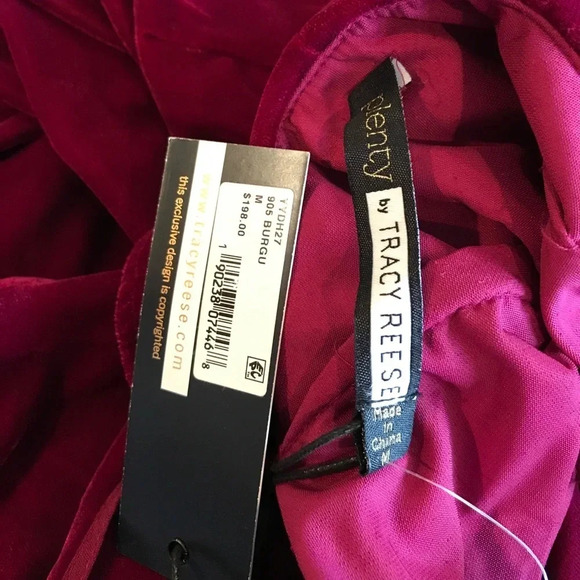 Plenty by Tracy Reese red holiday dress size Medium - Picture 8 of 8